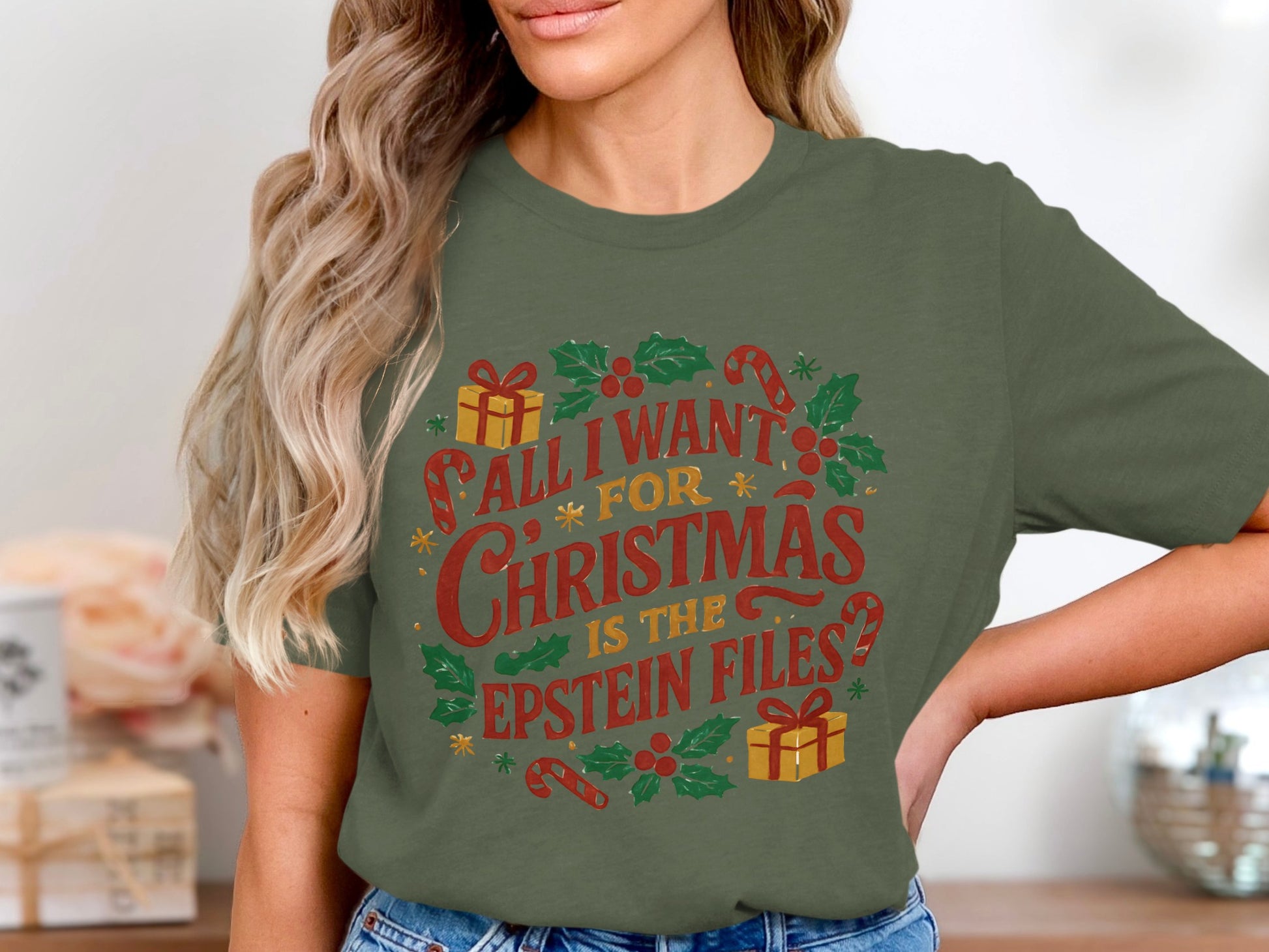 All I Want for Christmas Is The Epstein Files product