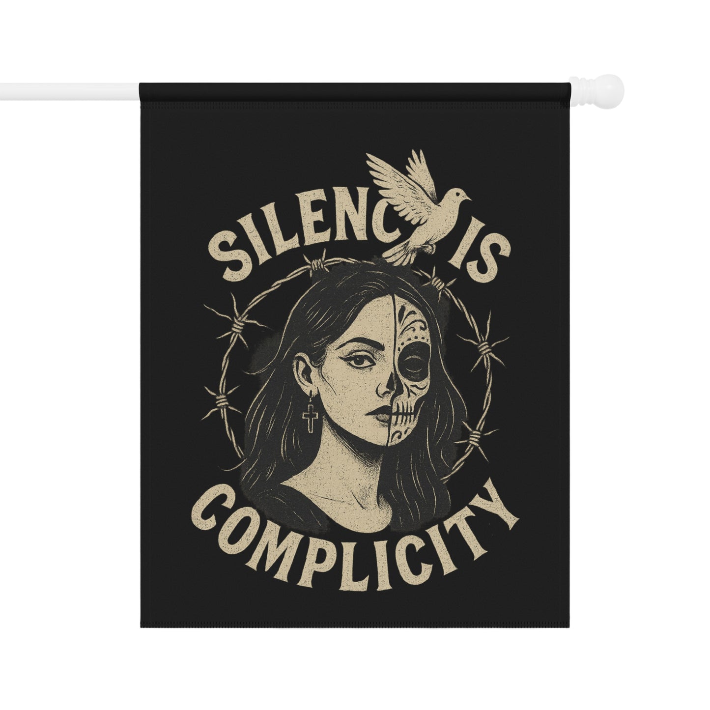 Silence Is Complicity Feminist Wall Hanging Decor