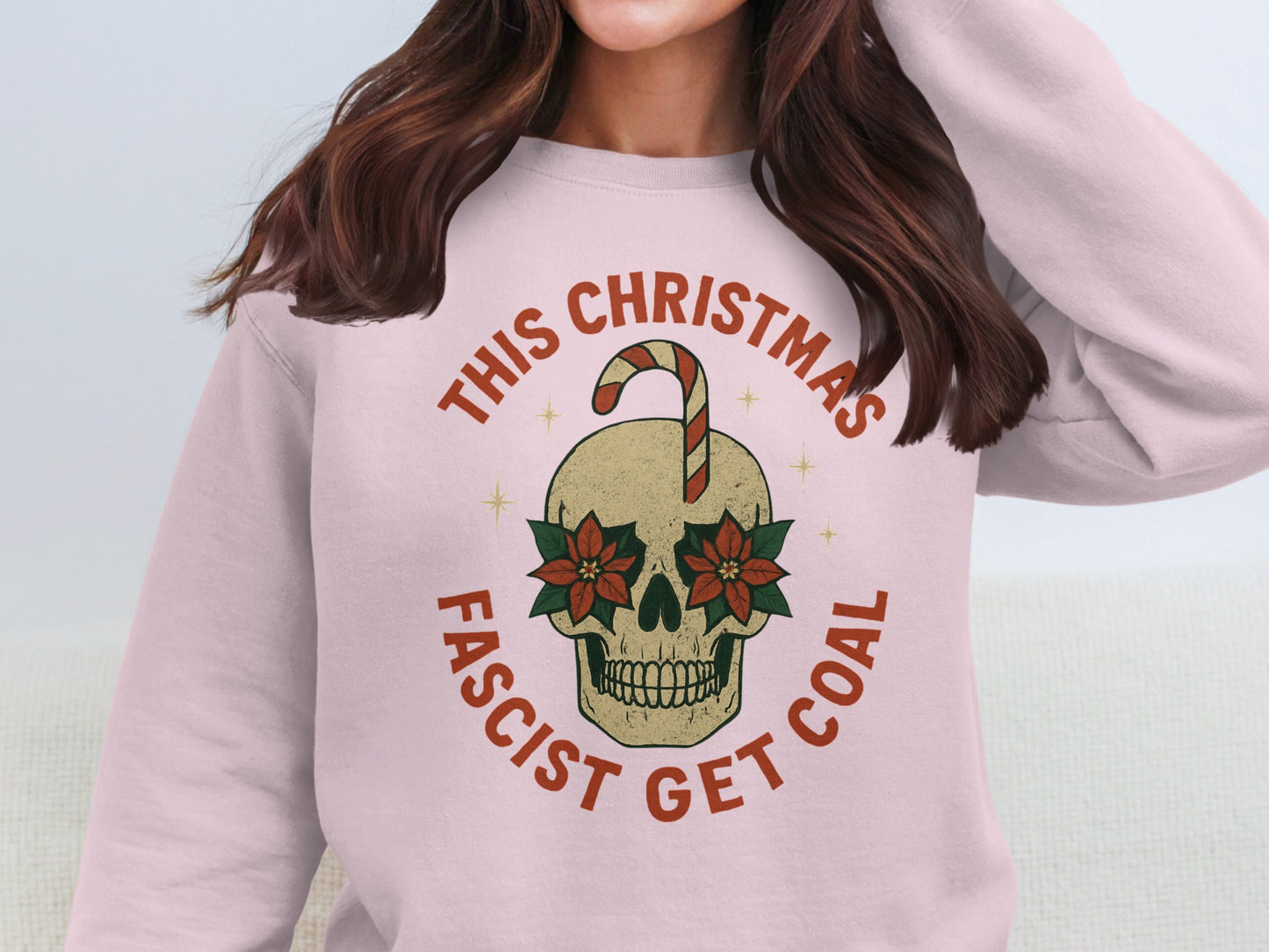 This Christmas Fascist Get Coal Graphic Shirt