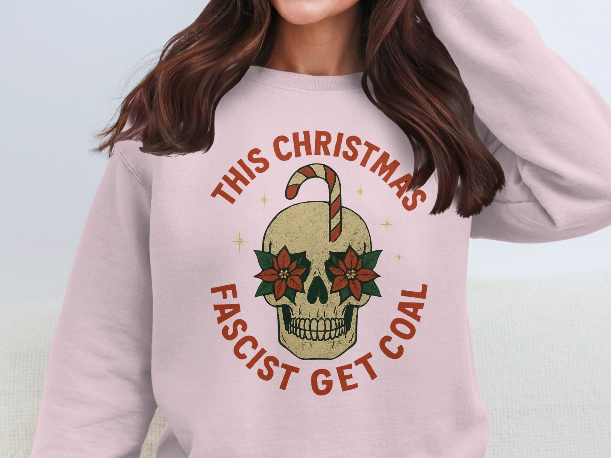 This Christmas Fascist Get Coal Graphic Shirt