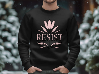 RESIST Floral Print Sweatshirt product type