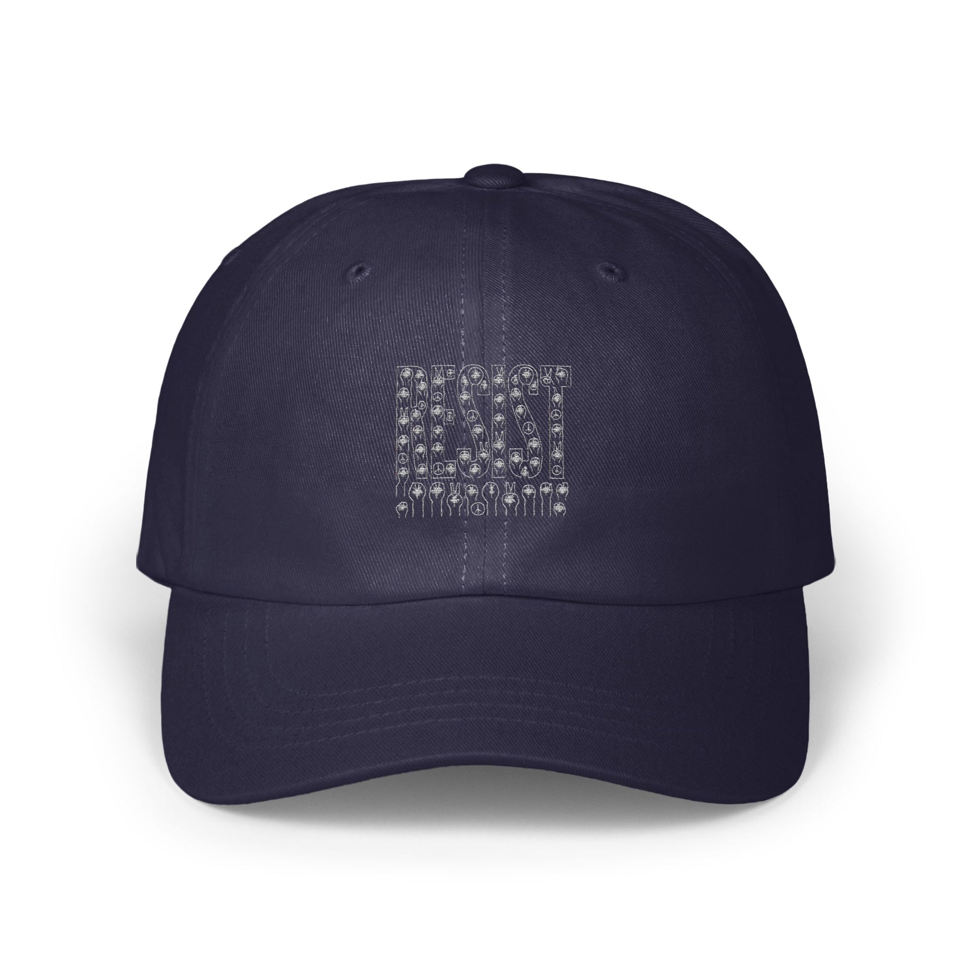 Resist Embroidered Baseball Cap Stylish Casual Hat product type
