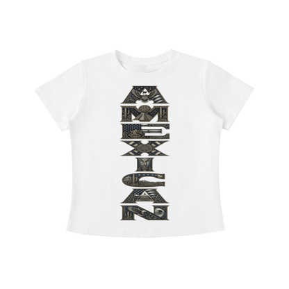 AMEXICAN Vintage Wash Slim Fit T-shirt