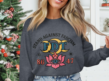 Stand Against Fascism FDT Graphic Sweatshirt product