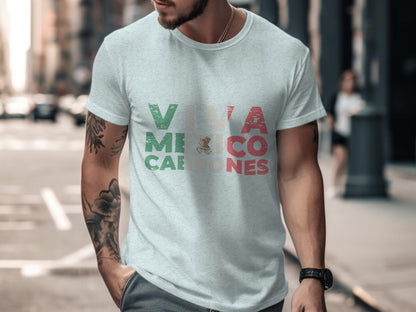 Viva Mexico Cabrones Graphic T-shirt product