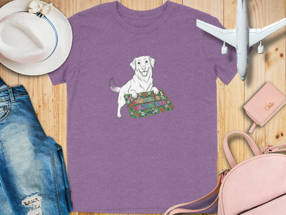 Welcome Sign Puppy Graphic T-shirt