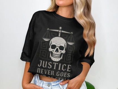 Justice Never Goes Tee