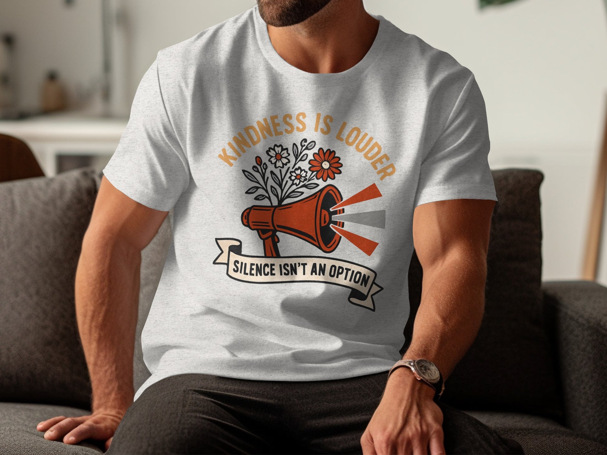 Kindness Is Louder Silence Isn't an Option T-shirt product type