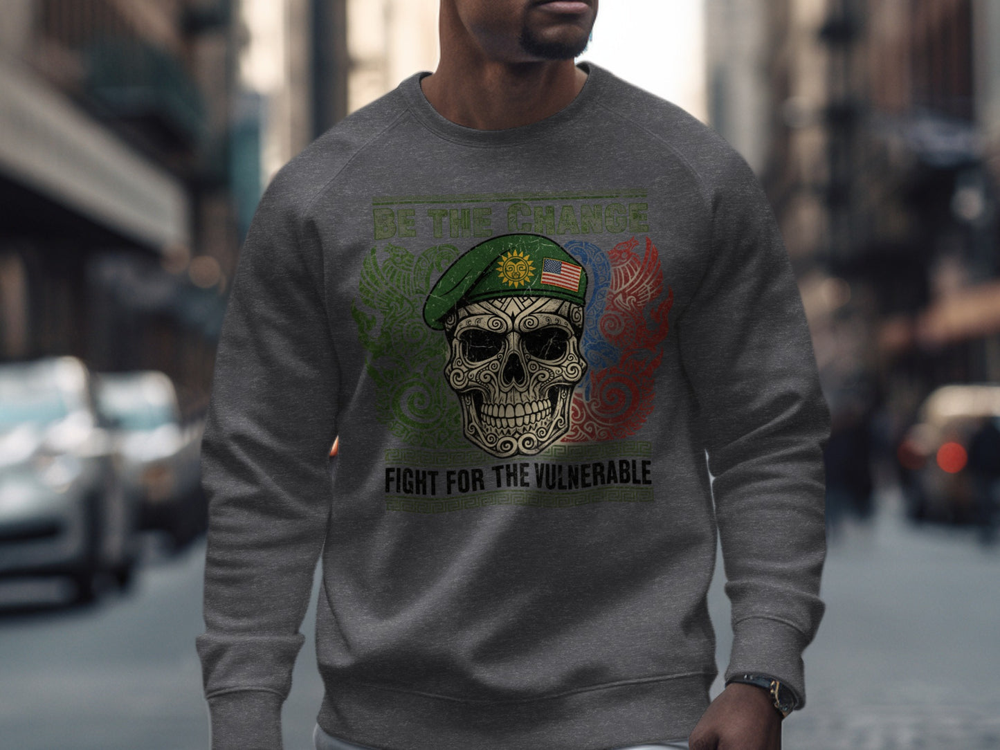 Be The Change Fight For The Vulnerable Sweatshirt
