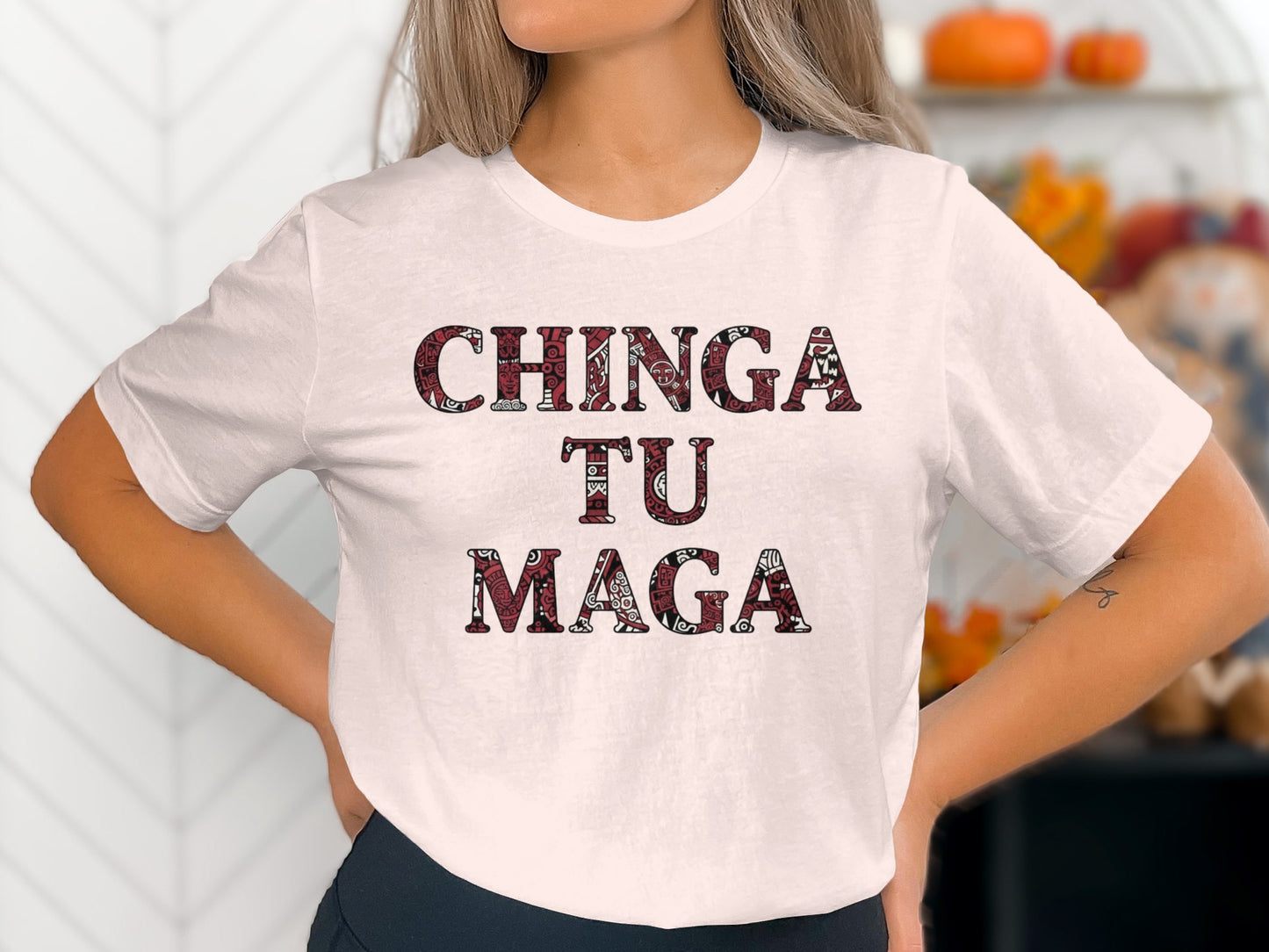 Chinga Tu Maga Statement Tee for Bold Fashion Product