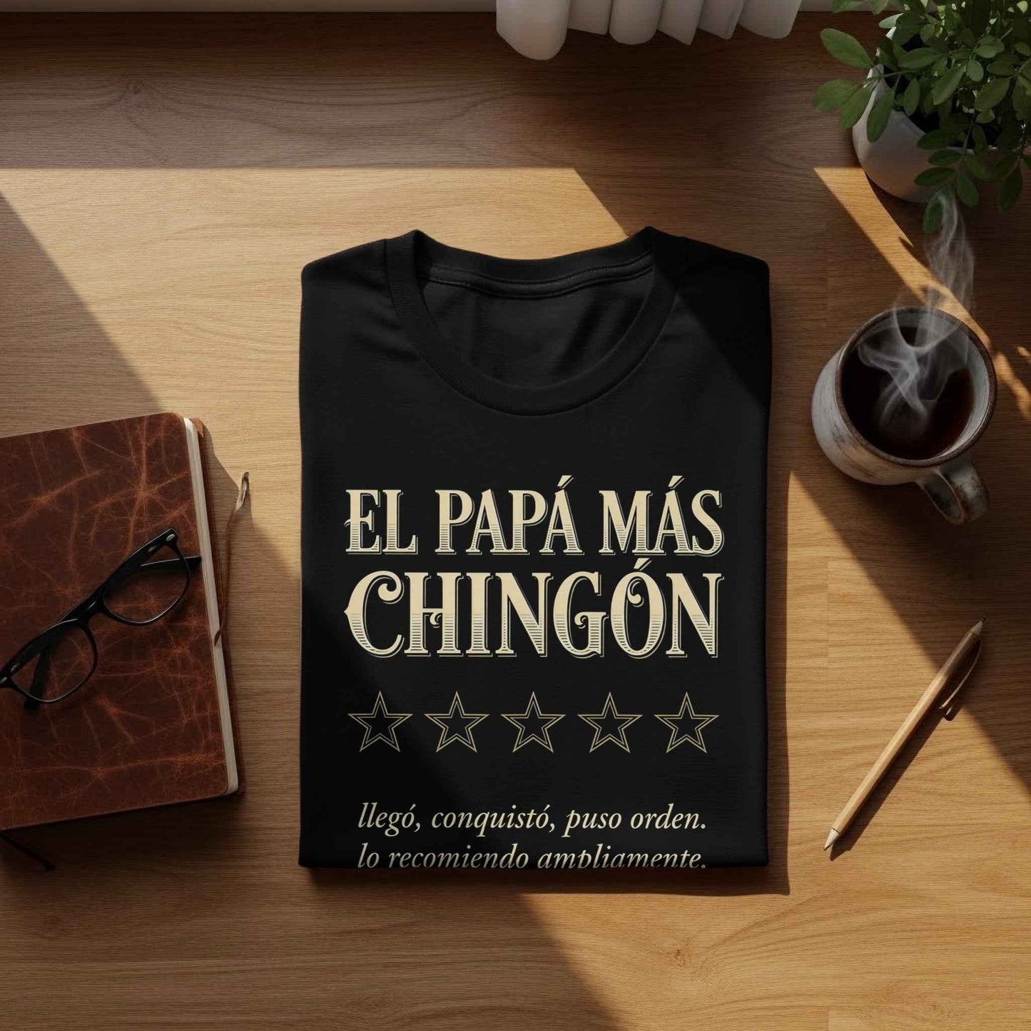 Father's Day 'El Papá Más Chingón' T-Shirt Legendary 'El Papá Más Chingón' T-Shirt