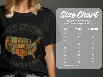 Built By Immigrants Together We Hold Tee product