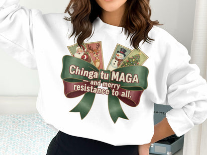 Chinga tu MAGA and merry resistance to all product