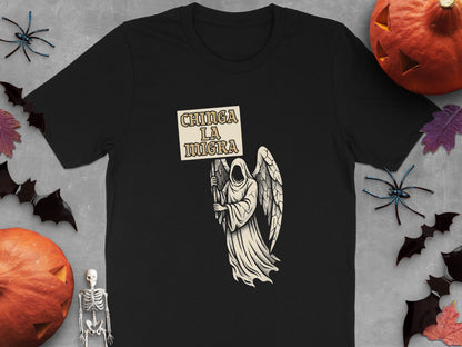 Chinga La Migra Grim Reaper Halloween T-Shirt product type