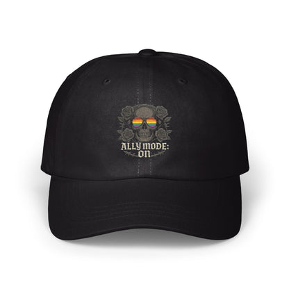 Ally Mode On Skull Embroidery Black Hat product