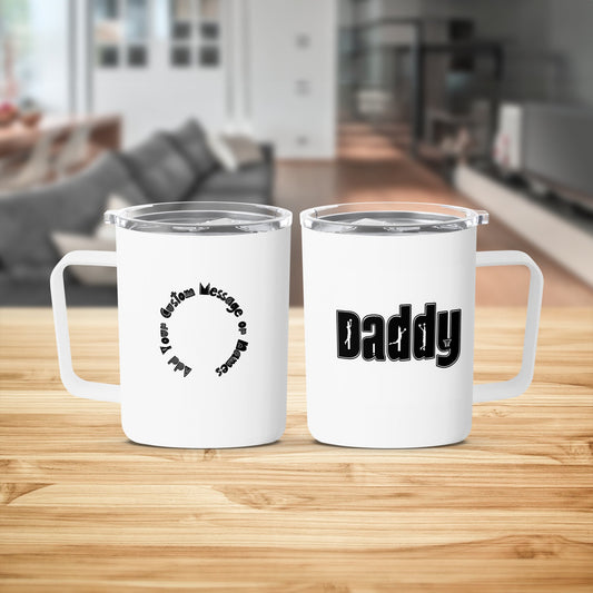 Personalized Coffee Mug with Custom Message Daddy product