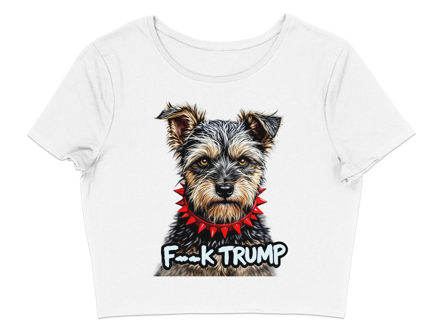 F--K TRUMP Dog Print Fashion Tee product type