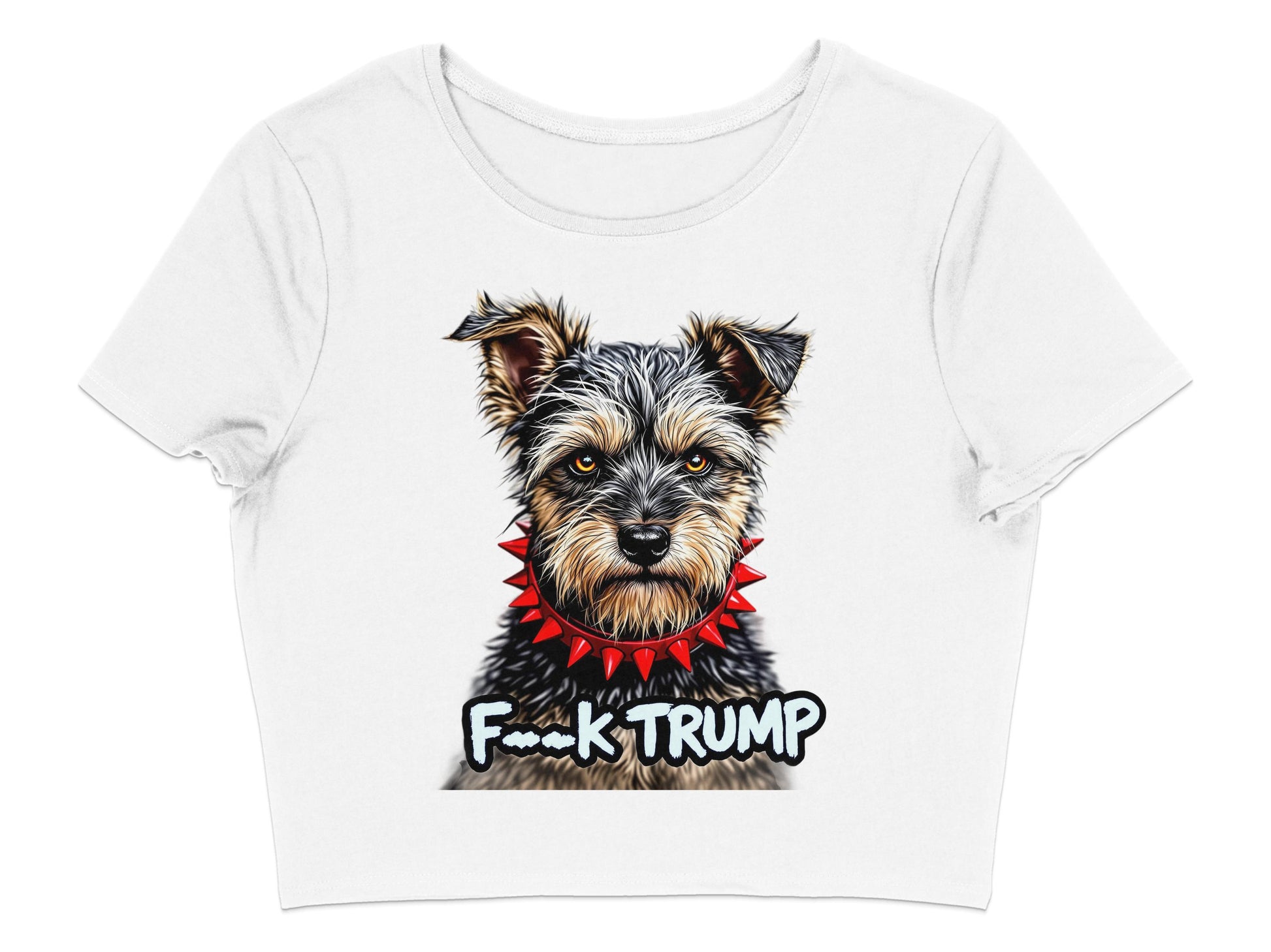F--K TRUMP Dog Print Fashion Tee product type