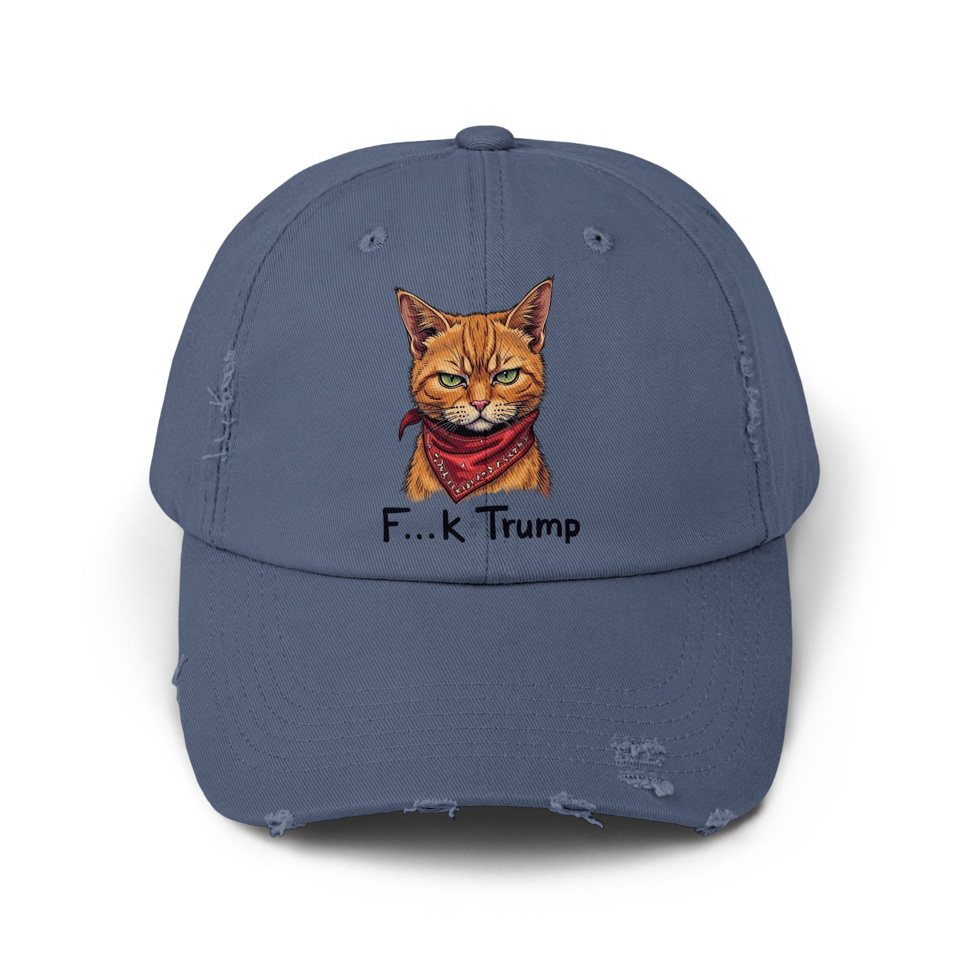 Statement Cat F...k Trump Embroidered Cap product