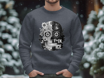 Skull Graphic Sweatshirt Winter Apparel product type