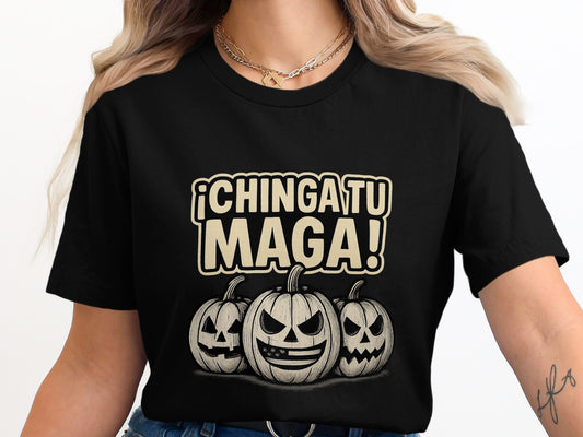 Halloween Graphic Tee Pumpkin Design product type