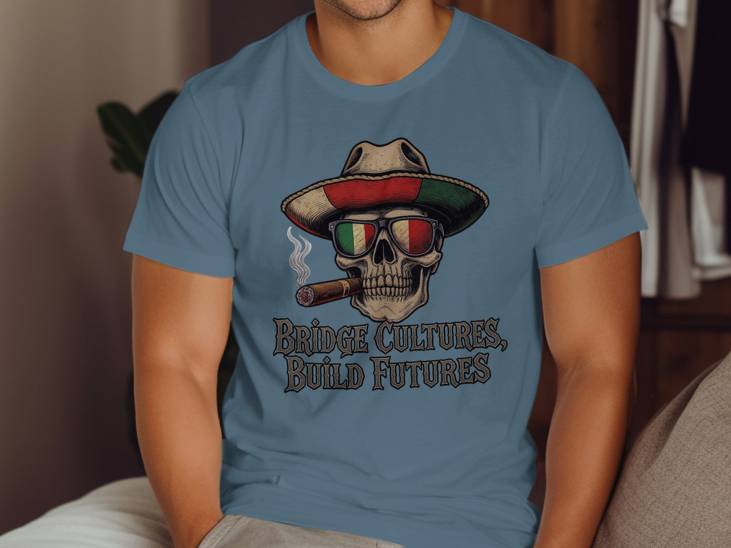 Bridge Cultures Build Futures Graphic T-Shirt product