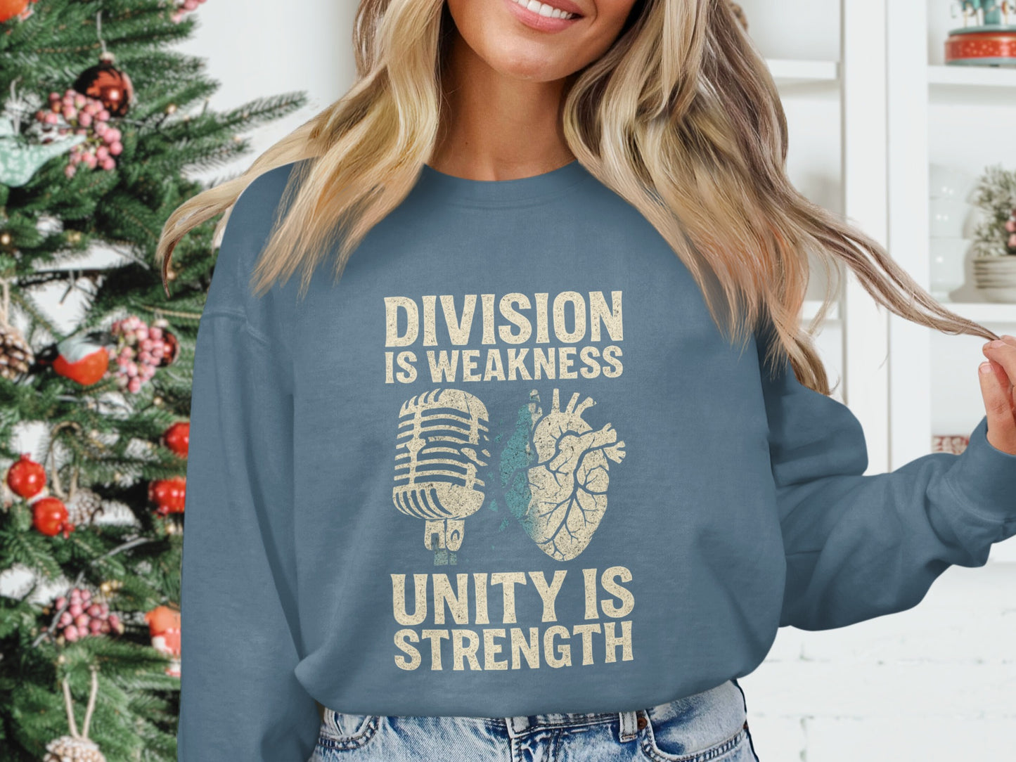 Division is Weakness Unity is Strength sweatshirt product