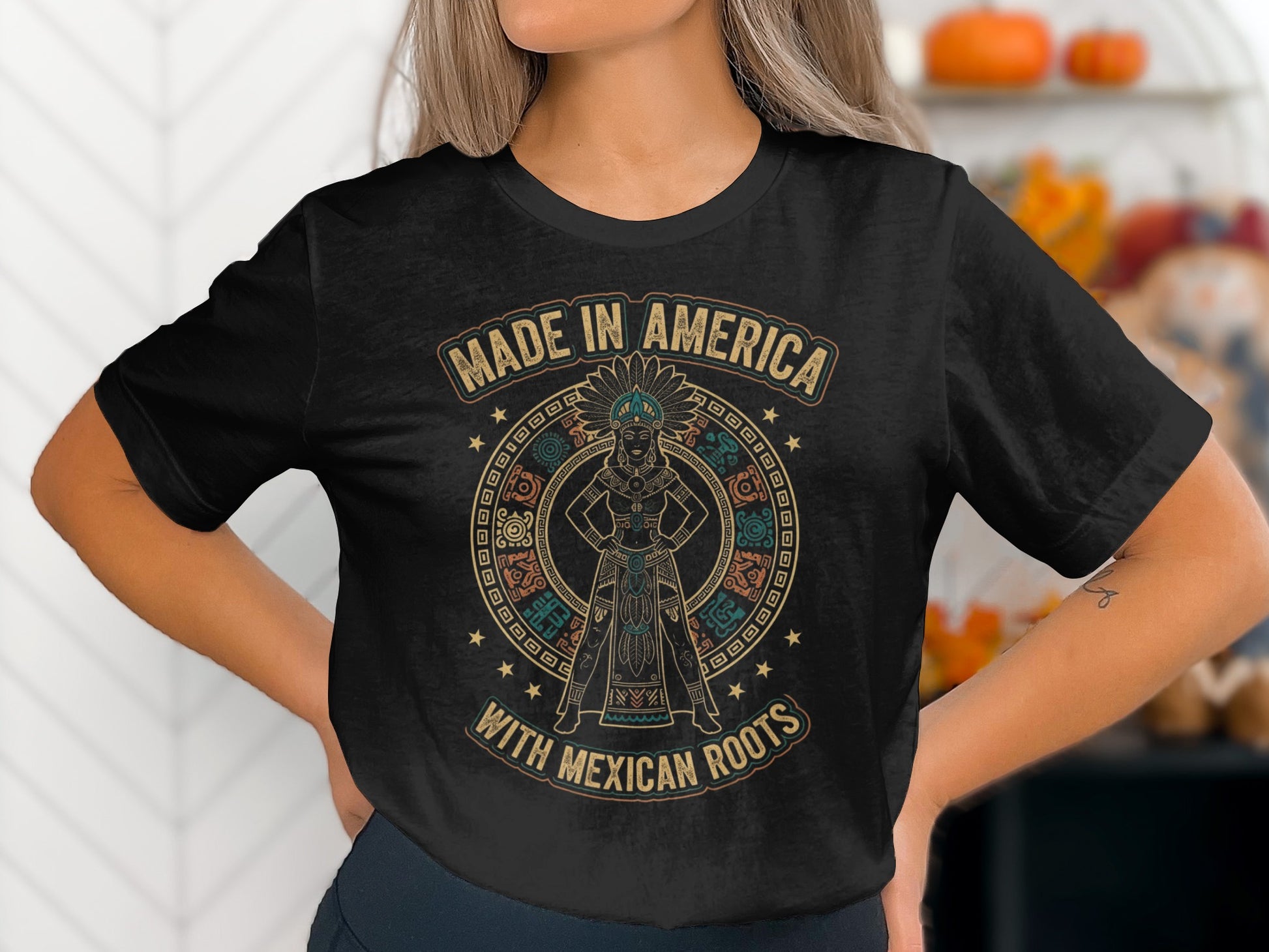 Made in America with Mexican Roots T-shirt product type