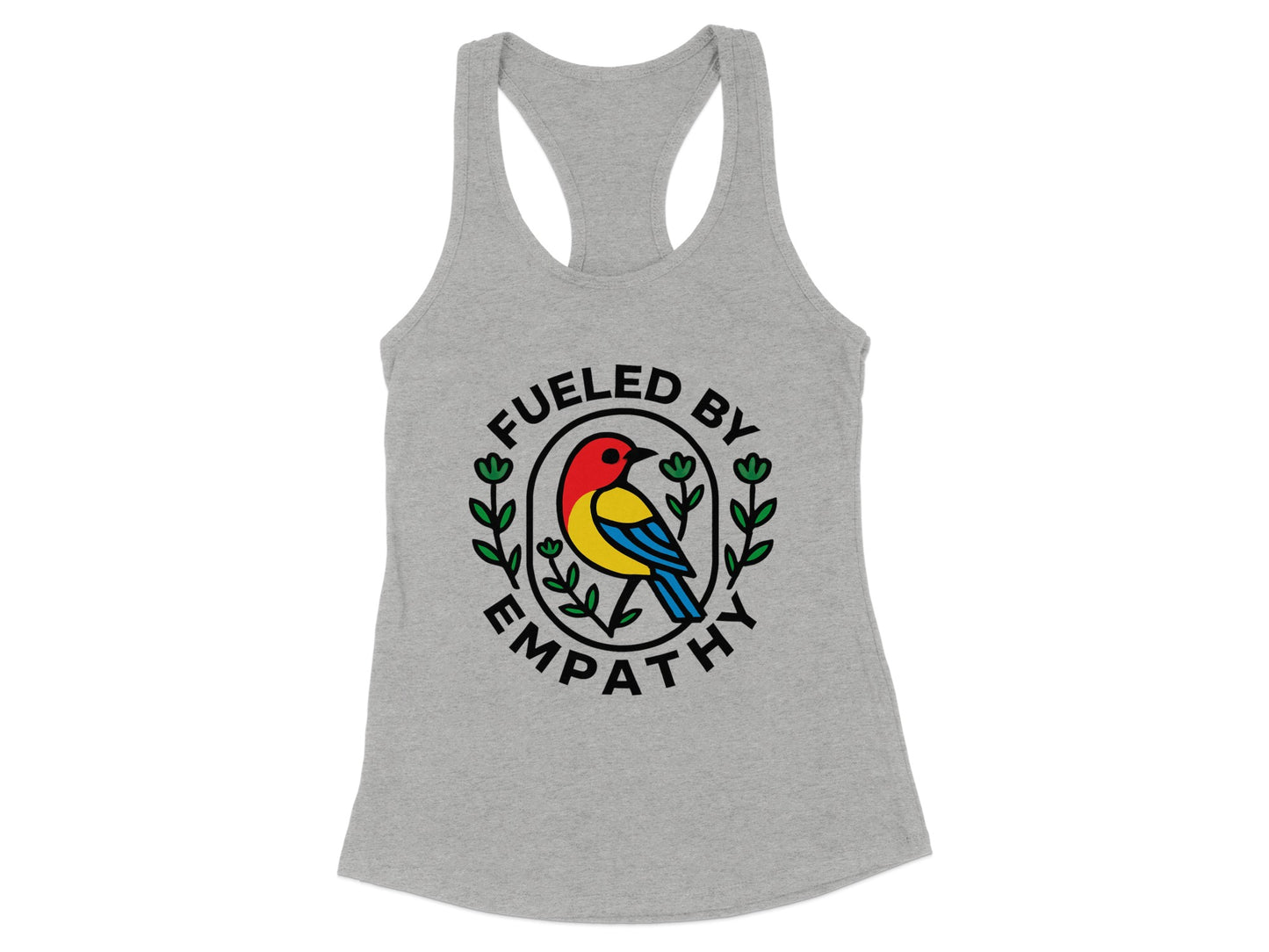 Fueled By Empathy Bird and Foliage Graphic Product
