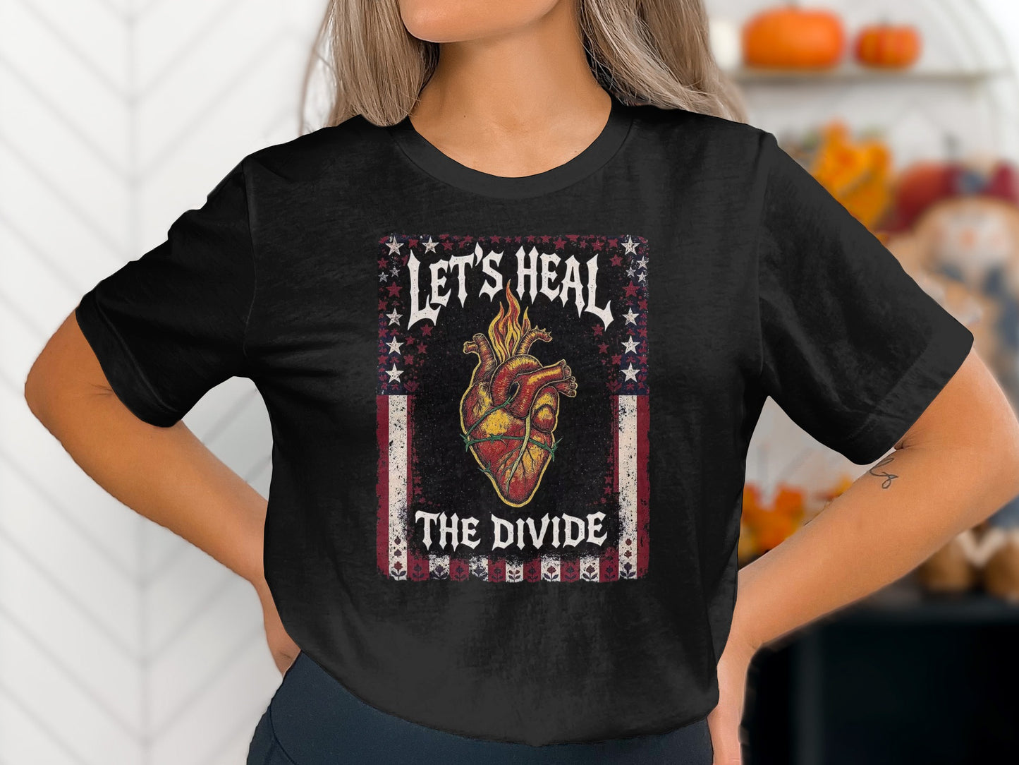 Let's Heal The Divide Graphic T-shirt product type