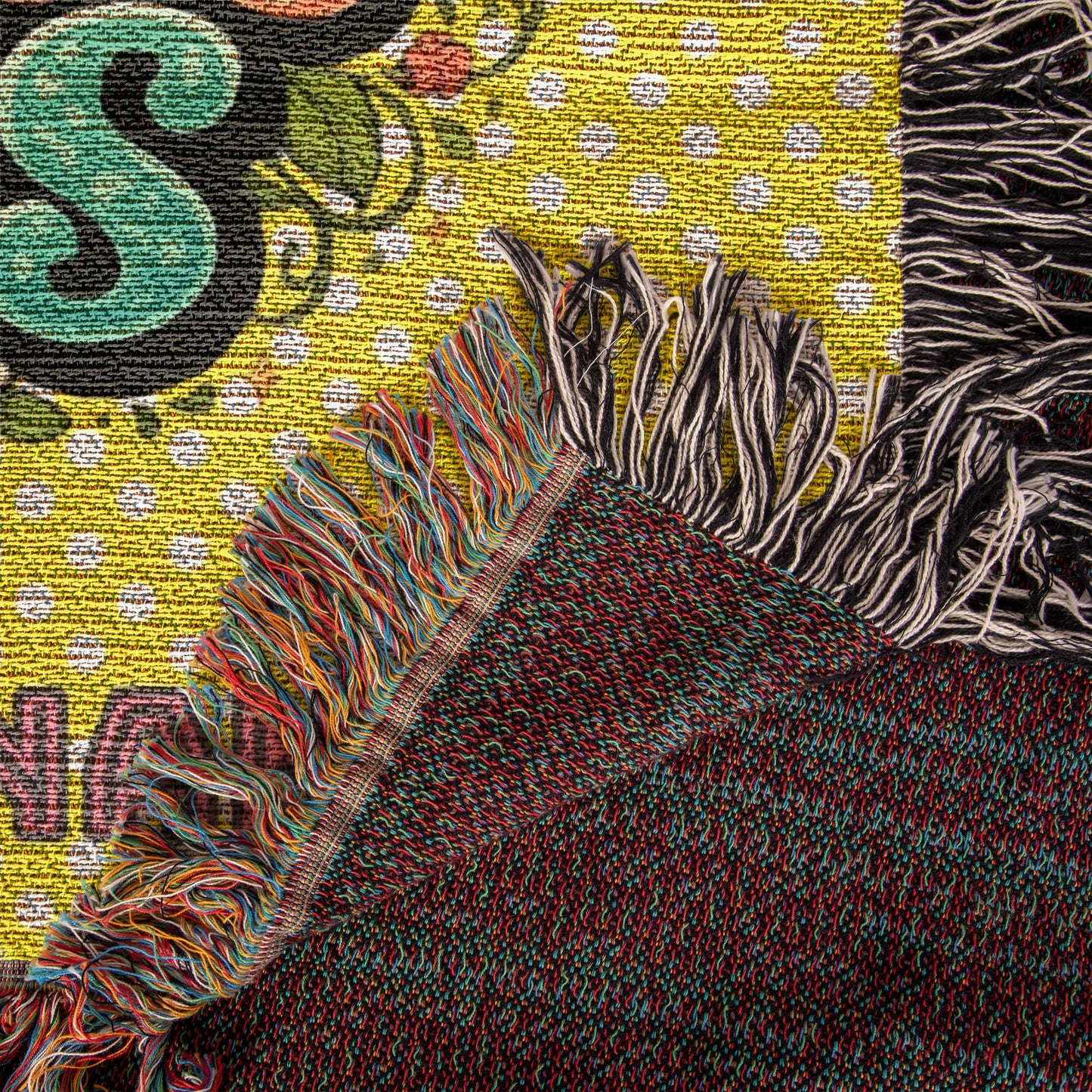 Custom Mother's blanket, add your personalization to Woven Blanket, amazing quality