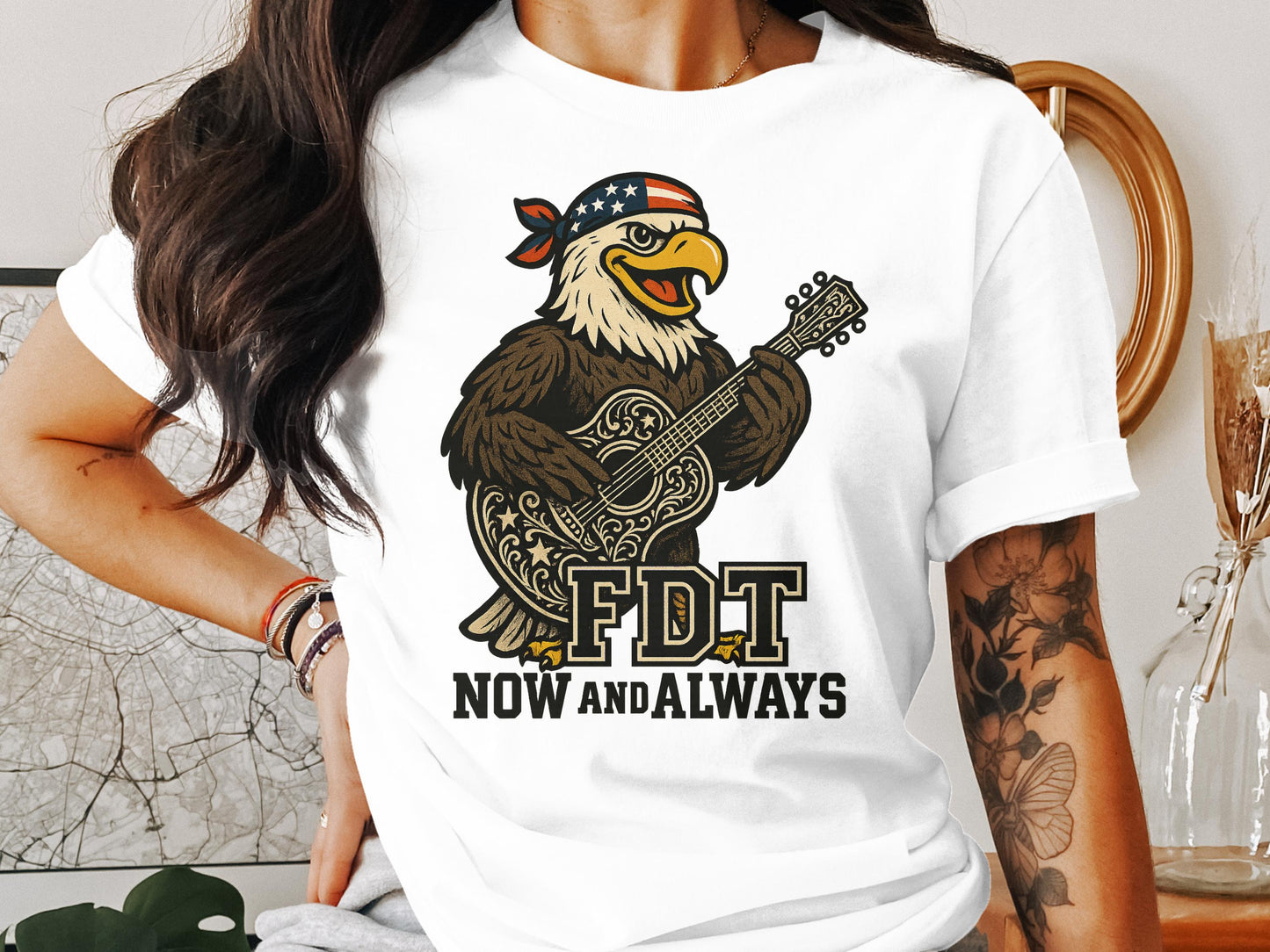 FDT Now and Always Eagle Graphic T-Shirt product