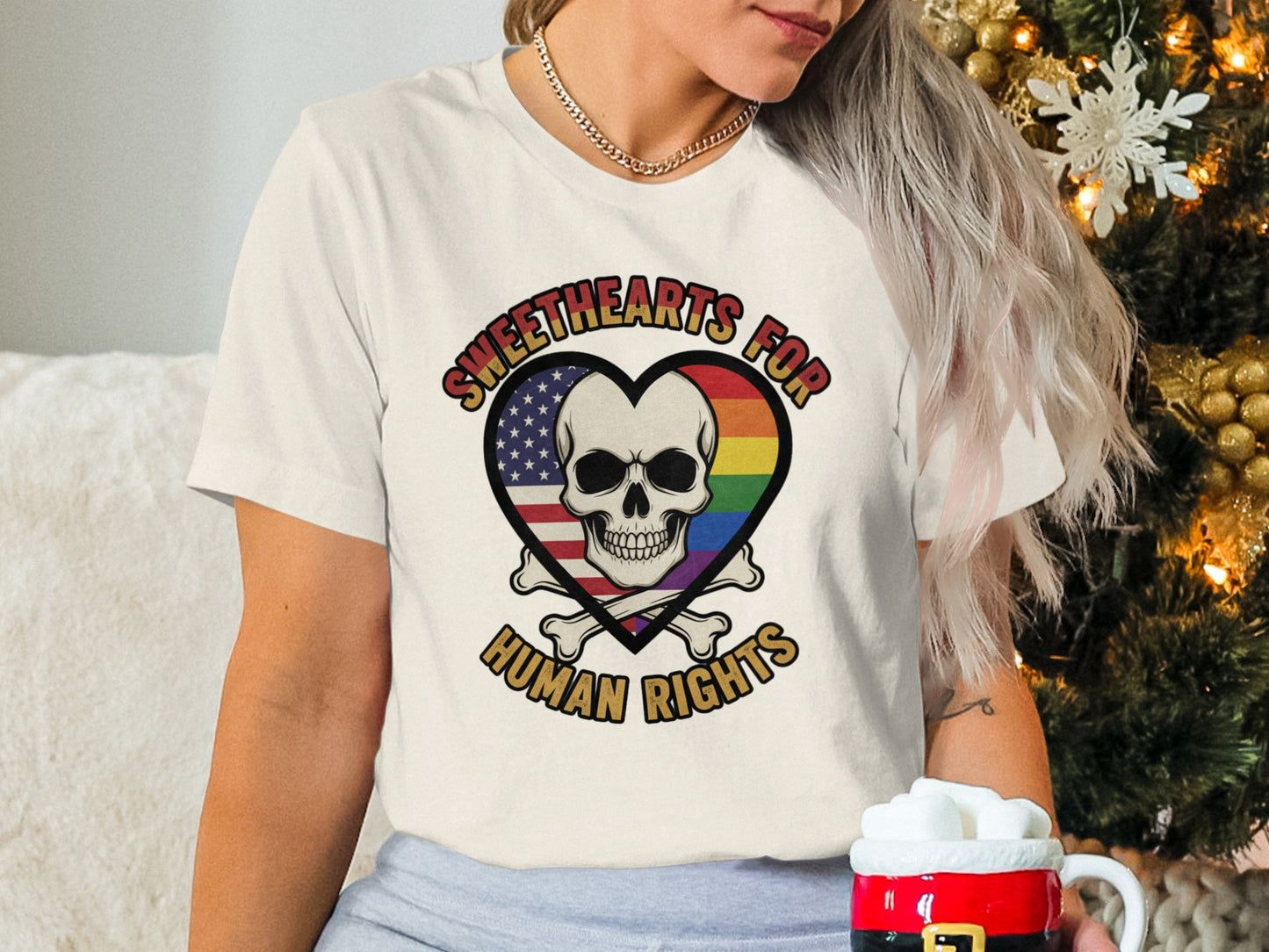 Sweethearts for Human Rights Graphic Tee
