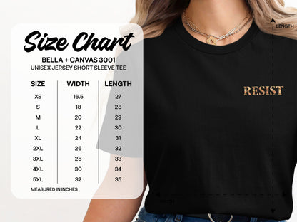 Resist Graphic Short Sleeve Tee for Unisex Fashion