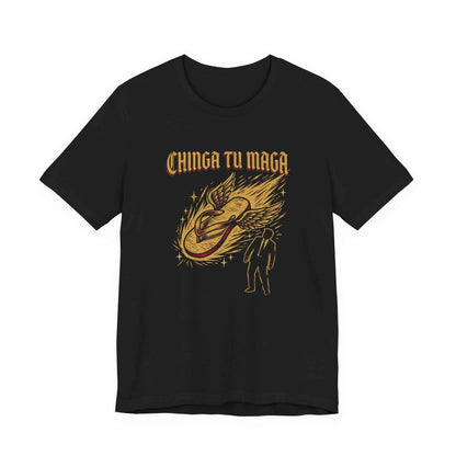 Chinga Tu MAGA T-Shirt, Anti Trump Political Tee, La Chancla Resist Shirt, Winged Flip Flop Funny Protest T-Shirts, Sarcastic Gift