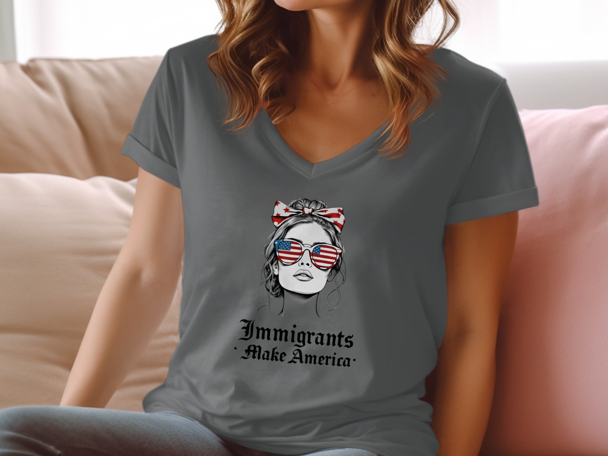 Immigrants Make America Stylish Graphic T-Shirt product type