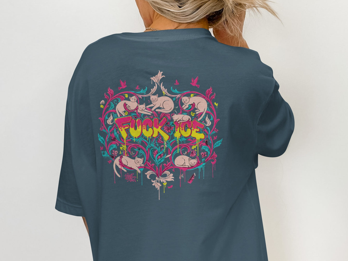 Colorful Artistic Statement T-Shirt Design
