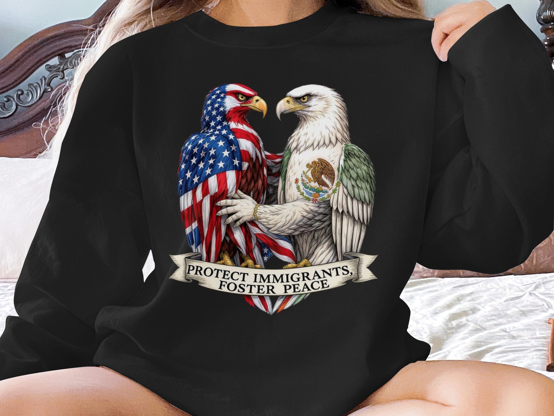 Protect Immigrants Foster Peace T-shirt product type