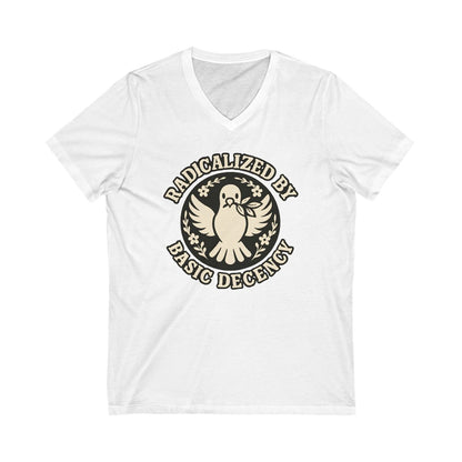 Radicalized By Basic Decency Printed T-Shirt Product