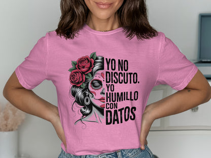 Unique Calavera Art Statement Tee shirt product type