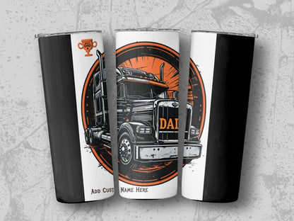 Customizable Truck Dad Design Tumbler Coffee Cup product