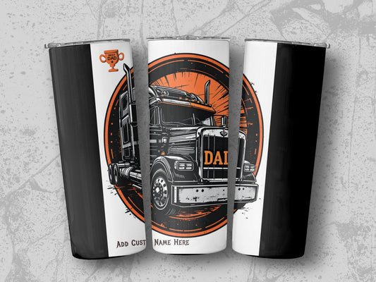 Customizable Truck Dad Design Tumbler Coffee Cup product