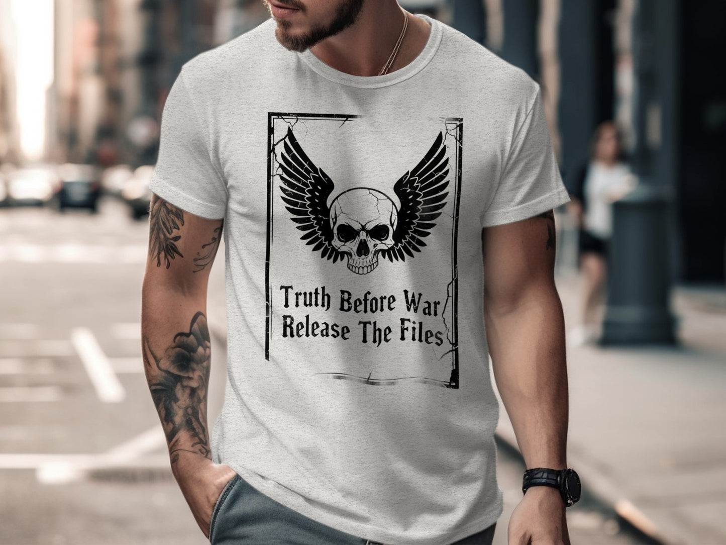 Truth Before War Release The Files T-shirt