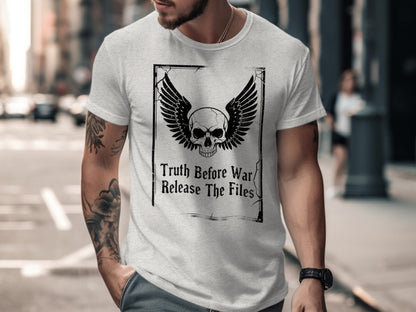 Truth Before War Release The Files T-shirt