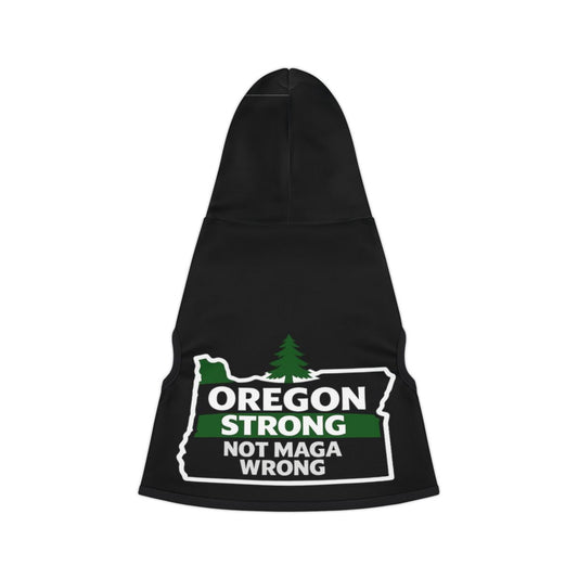 Oregon Strong Not MAGA Wrong Hooded Product