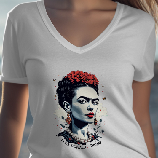 Frida Kahlo Artwork White Graphic T-shirt product
