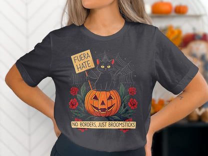 Fuera Hate No Borders Just Broomsticks Shirt product type