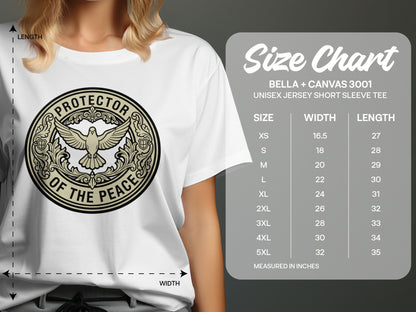 Protector of the Peace Unisex Jersey Short Tee