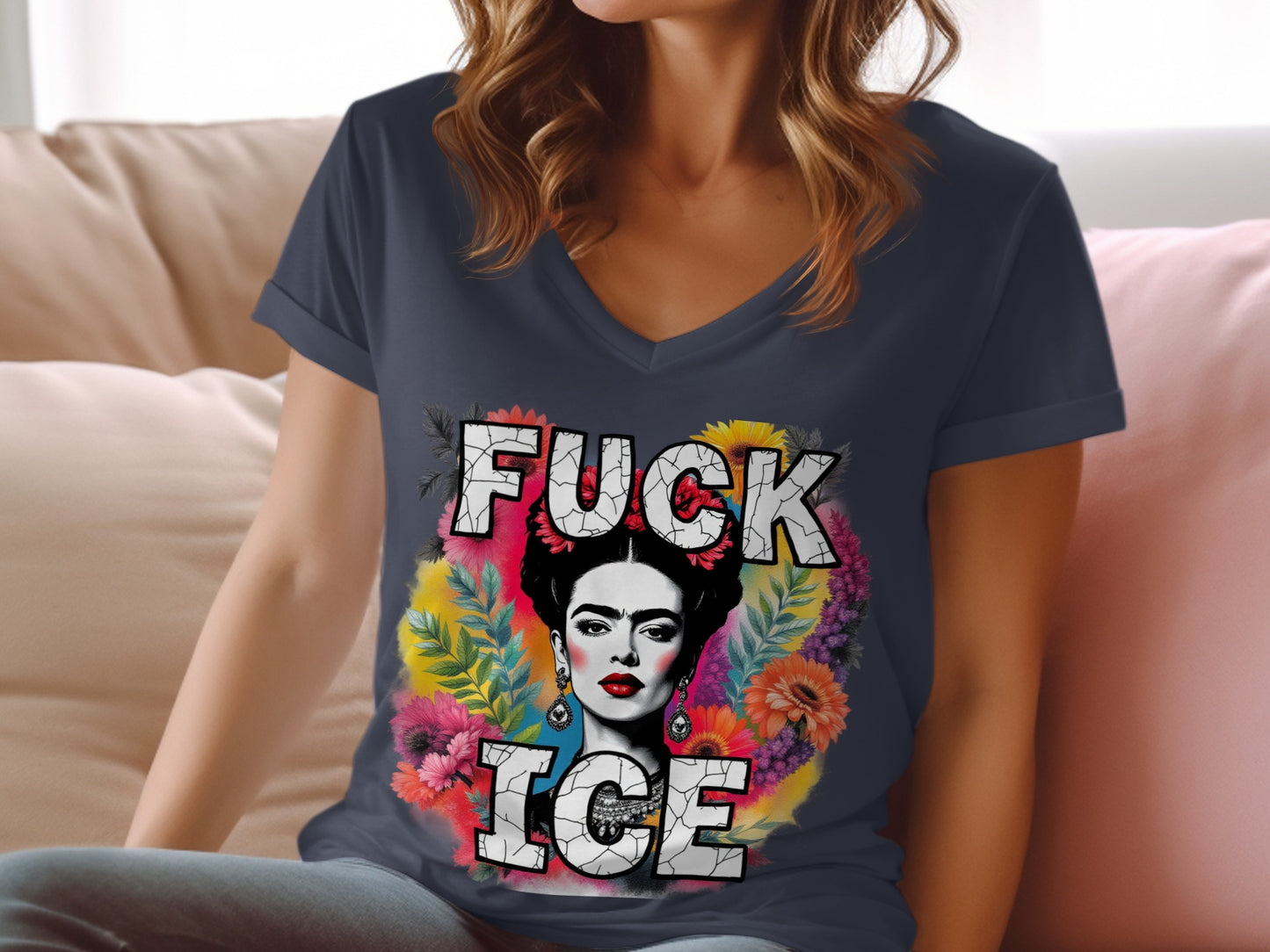 Vibrant Frida T-Shirt with Bold Statement