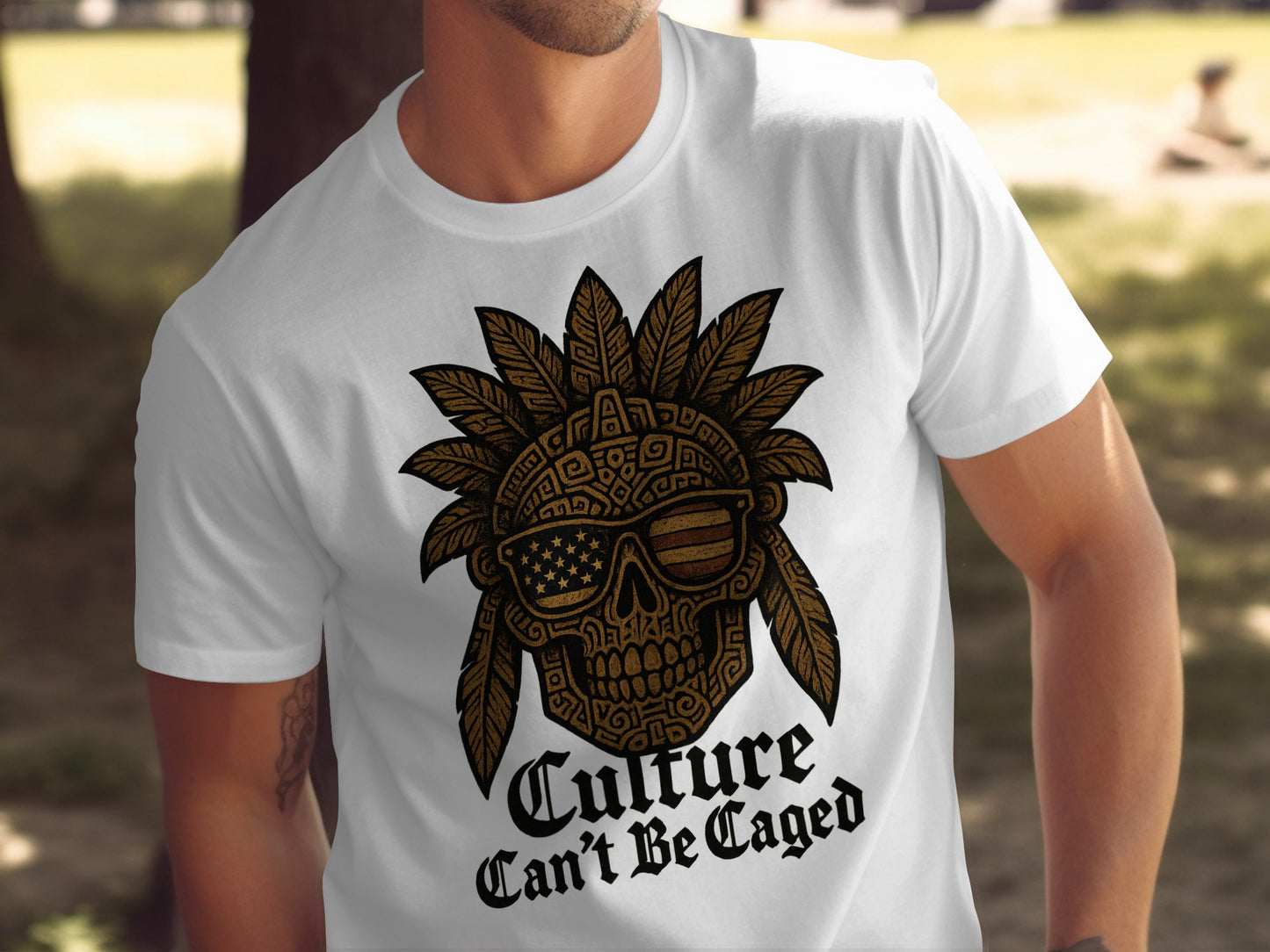 Culture Can't Be Caged Graphic T-shirt Product